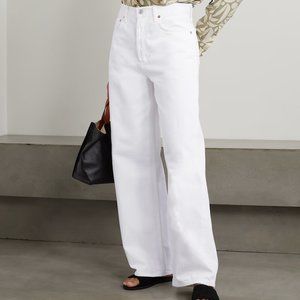 NWT AGOLDE Low Slung Baggy Jean in Milkshake